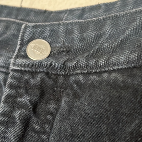 VTG 80s Bongo Jeans Ultra High Waist Straight Leg Black Sz 13 (28) 90s  USA Made - Picture 9 of 15